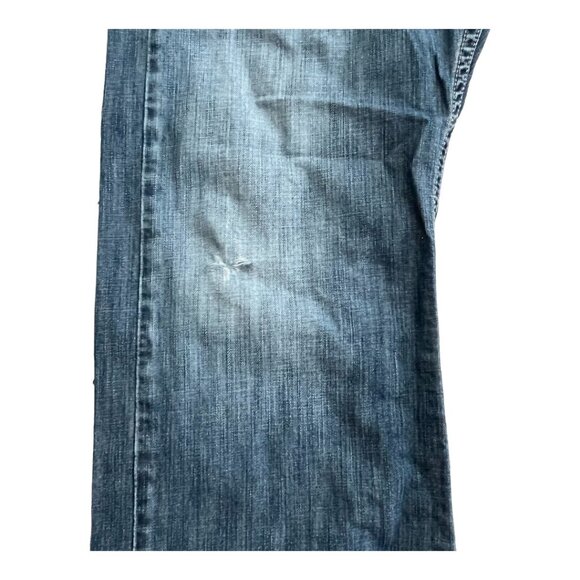 Levis 514 Men's Size 34x30 Blue Jeans Straight Leg Regular Fit Dark Wash Denim - Picture 5 of 9